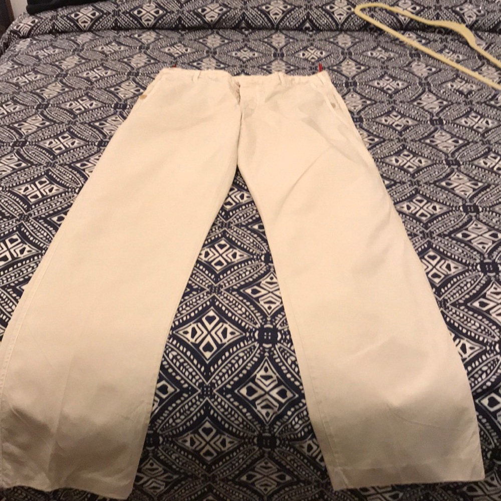 Prada button fly pants
